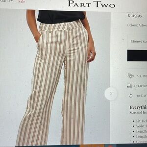 New part two pants